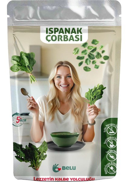 Belu Gıda Atölyesi Ispanak Çorbası