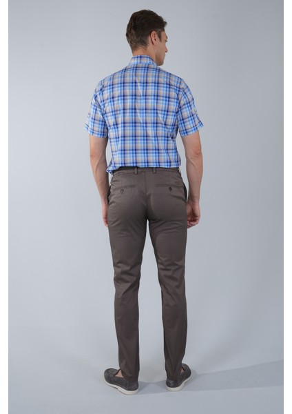 Erkek Açık Kahve Pamuklu Comfort Lastikli Bağcıklı Spor Pantolon PNS25Y25102_10 fiyatları