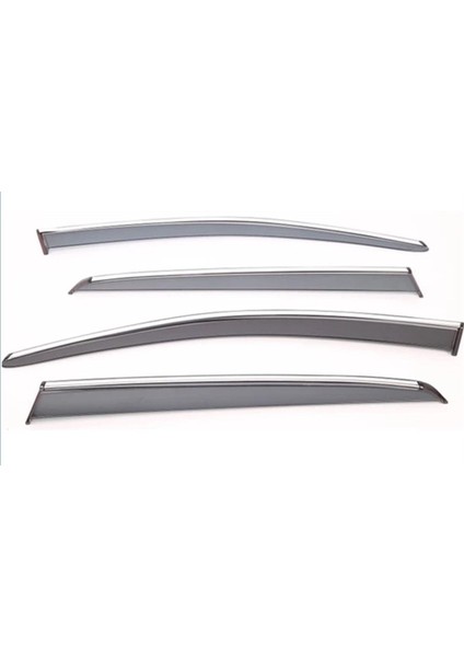 Volvo Xc-90 2015 Sonrası Cam Rüzgarlığı Kromlu 4lü
