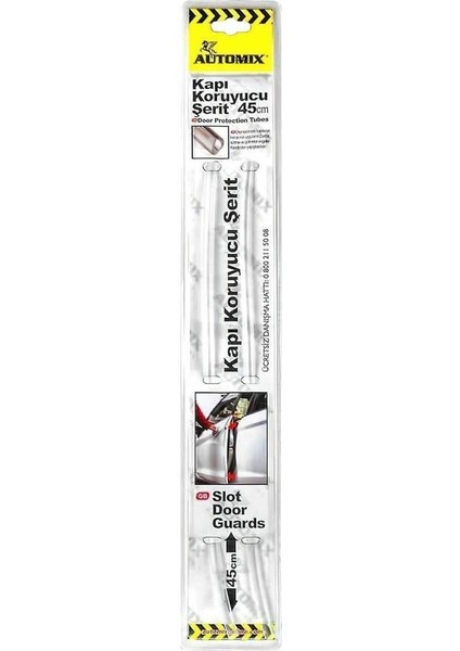 Oto Kapı Koruyucu Şerit Şeffaf 1 Tk 2 Ad