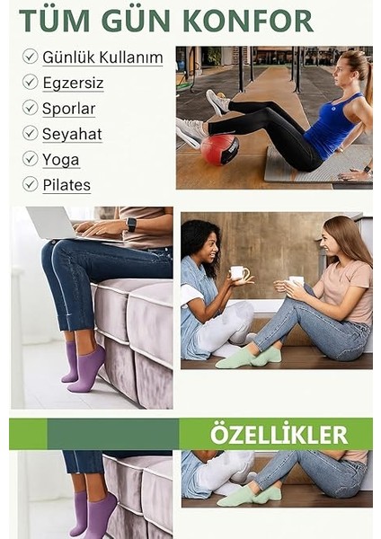 Bambu Yarım Konç 6 Çift Tenis Çorabı Erkek Kolaj Çorabı Kadın Kolaj Çorabı Lacivert Tenis Çorabı 40-44 indirimleri