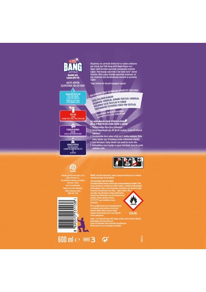 Aktif Köpük Sprey Yüzey Temizleyici 600 Ml fırsatları