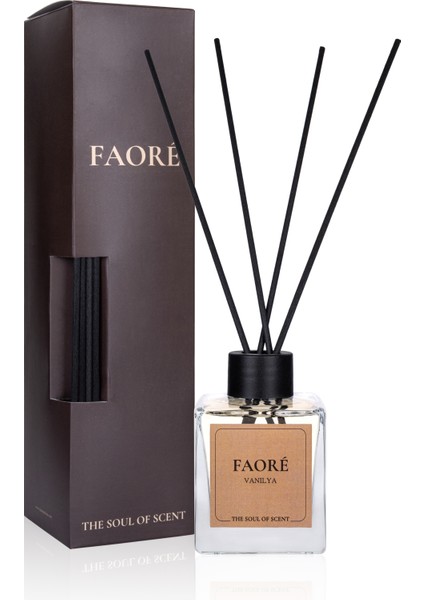 Vanilla Pure Çubuklu Oda Kokusu 120 ml | Madagaskar Vanilyası & Narenciye Dokunuşu