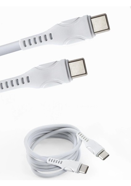 MA74 Type-C To Type-C 60W Pd Data Kablo Beyaz fiyatları