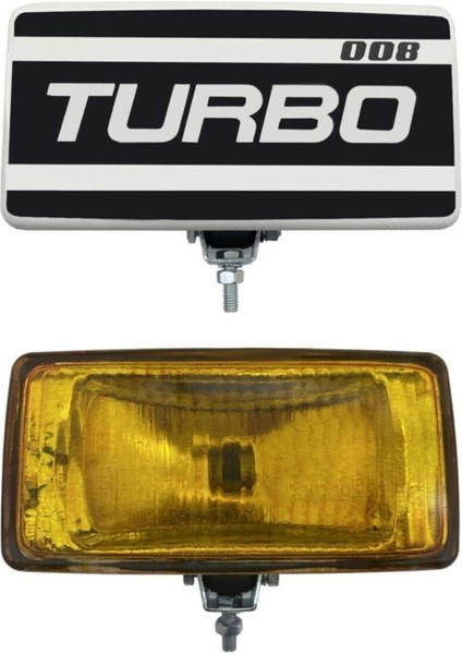 Turbo 008 Oto Sis Farı Sarı Camlı 1 Adet