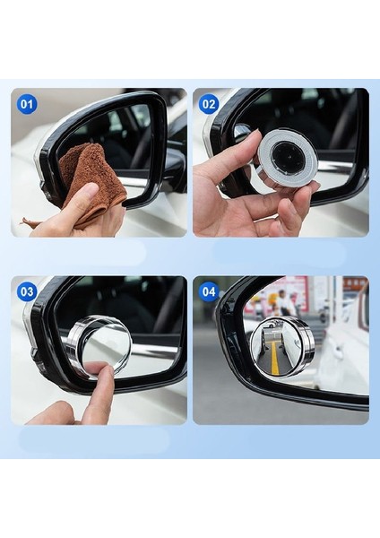 Kör Nokta Aynası Dönerli Ayarlanabilen Krom 2'li Set / AYIC111 fırsatları