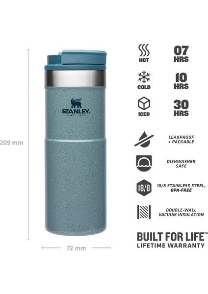0.47L Classic Neverleak Travel Mug - Buz Mavisi fırsatları