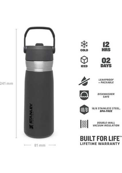 GO Iceflow Pipetli Paslanmaz Çelik Soğuk Su Termosu 0.65 LT fiyatları