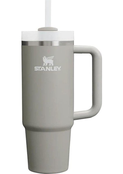 The Quencher H2.o Flowstate Tumbler 0.89L 30OZ Unisex Krem Termos 10827.946