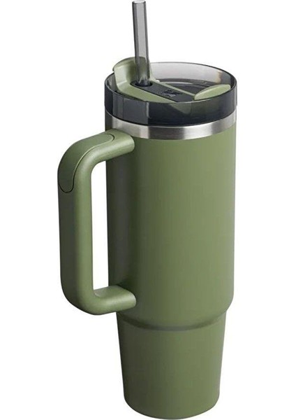 The Quencher H2.O FlowState Tumbler 0.89L 30oz Pipetli Haki Termos.949 fiyatları