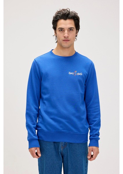 Splashy Crewneck Erkek Sweatshirt