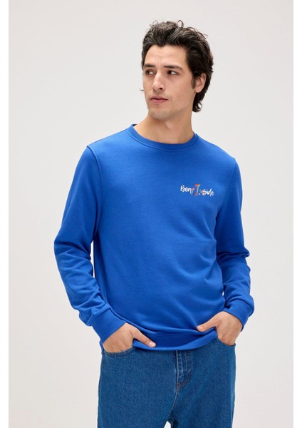 Splashy Crewneck Erkek Sweatshirt modelleri