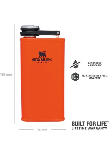 Klasik Paslanmaz Çelik Cep Matarası 0.23 LT fırsatları