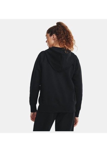 Rival Fleece Tam Boy Fermuarlı Kadın Siyah Kapüşonlu Üst.001 fiyatları