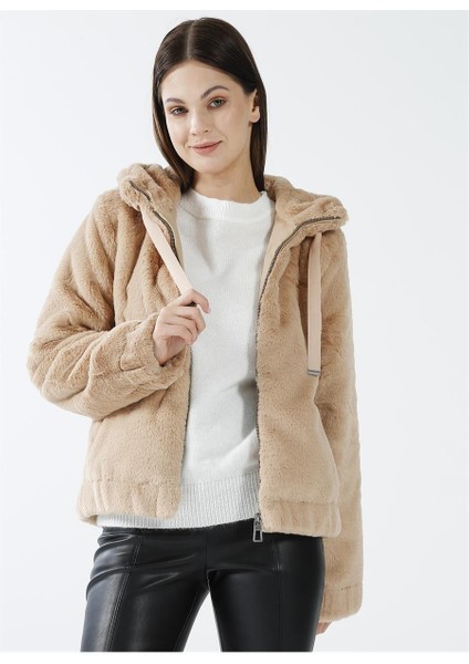 Giyinsen Only Onlvida Fur Hooded Jacket cc Otw Kadın Mont - 15260047