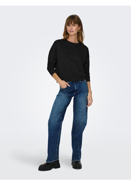 Onlfave L/s O-Neck Swt Kadın Sweatshirt modelleri