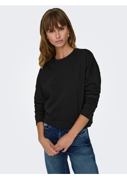 Onlfave L/s O-Neck Swt Kadın Sweatshirt fırsatları
