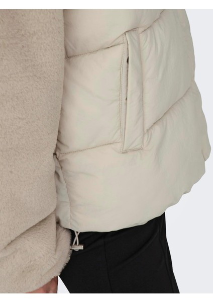 Onlwanja Fur Puffer Mıx Jacket cc Otw indirimleri