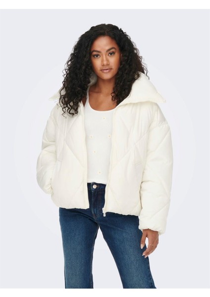 Tamara Short Quilted Kadın Beyaz Kapitone Şişme Mont fiyatları