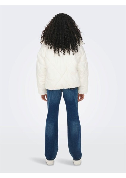 Tamara Short Quilted Kadın Beyaz Kapitone Şişme Mont fırsatları