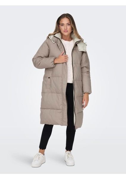 Onlvilma Down Long Coat cc Otw Kadın Mont modelleri