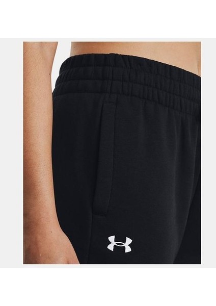 UA Rival Fleece Jogger 1379438-001 KADIN Siyah Eşofman Altı fırsatları