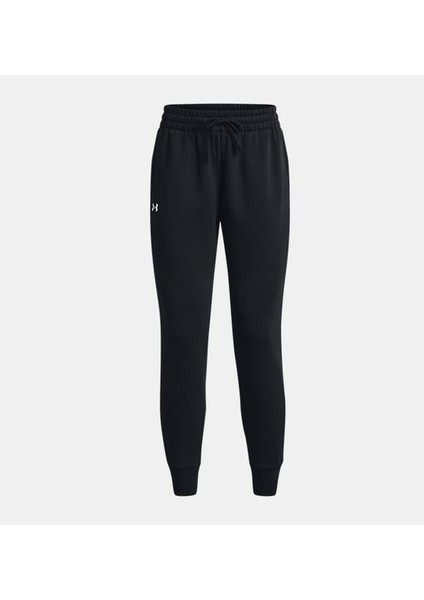 UA Rival Fleece Jogger 1379438-001 KADIN Siyah Eşofman Altı indirimleri
