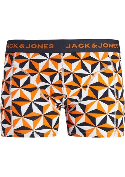 Turuncu Erkek Boxer 12250985_JACGEOMETRIC Gems Trunk