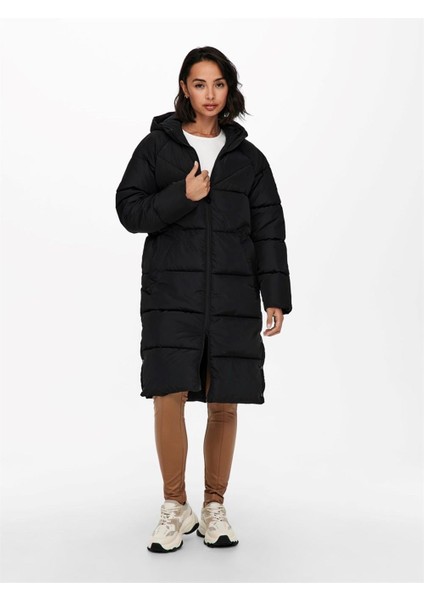 Kadın Şişme Uzun Parka Mont 15233425 modelleri