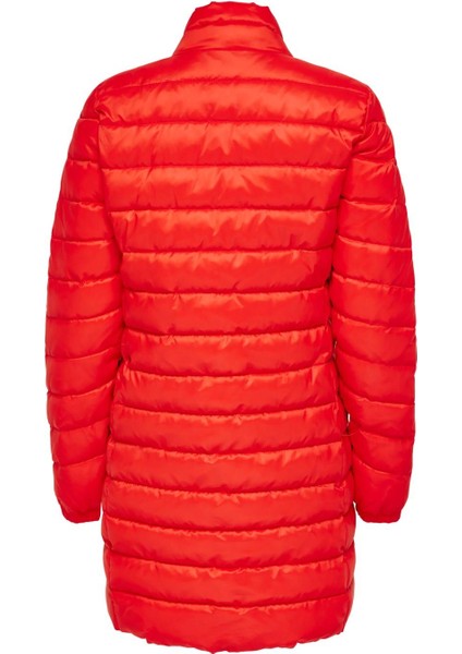 Midi Boy Büzgülü Şişme Mont - Kışlık Kadın Giyim fiyatları