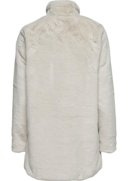 Kadın Bej Pelüş Mont 1545842154 modelleri