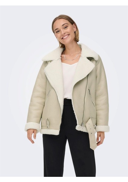 Onllıs Kadın Suni Deri Mont Ici Kürklü