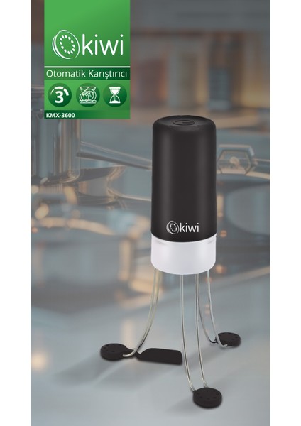 KMX-3600 3 Kademeli Kablosuz Otomatik Karıştırıcı