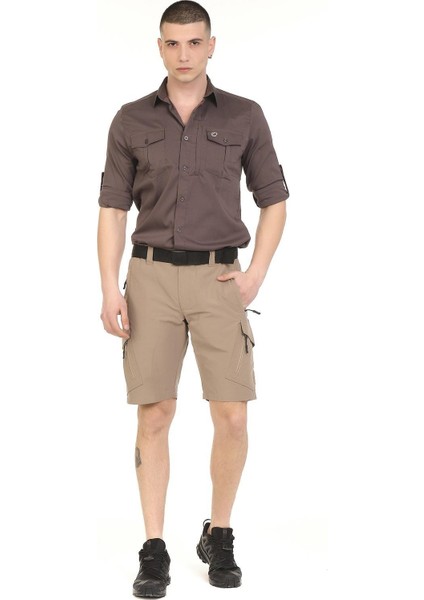 Hamile Yakası Fermuarlı Desenli Tunik Mor fırsatları