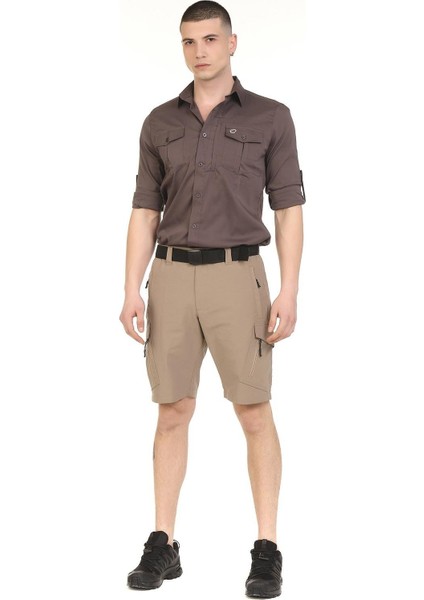 Hamile Yakası Fermuarlı Desenli Tunik Mor indirimleri