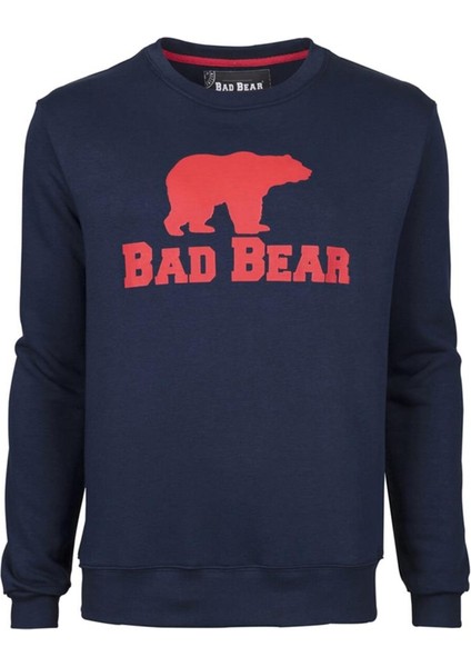 Bad Bear Crewneck Erkek Lacivert Sweatshirt 20.02.12.011-C07