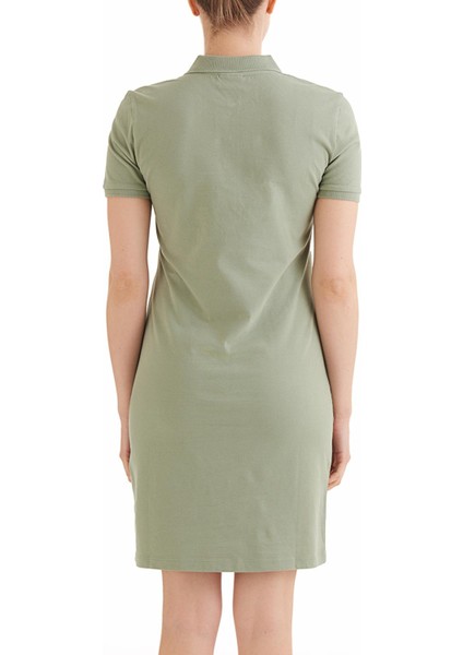CS0378 Csc W Basic Polo Ss Dress Kadın Elbise fiyatları
