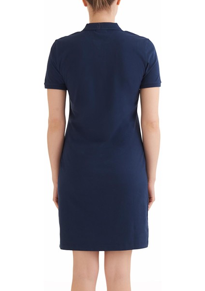 Cs0378 Csc W Basic Polo Ss Dress Kadın Elbise fiyatları