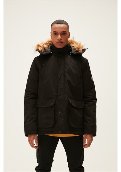 Rock Rabbit Jacket Siyah Erkek Mont 22.02.13.004-C01