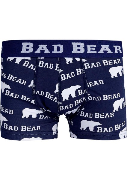 Bear Erkek Desenli Boxer