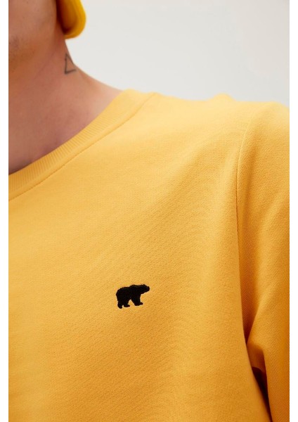 Presage Erkek Sarı Sweatshirt