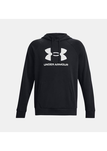 Ua Rival Fleece Logo Hd Siyah Erkek Sweatshirt 1379758-001 fırsatları