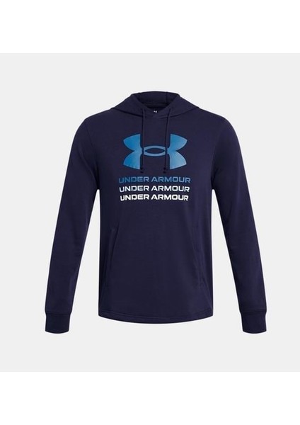 Erkek UA Rival Terry Graphic Kapüşonlu Üst 1386047-410 fiyatları