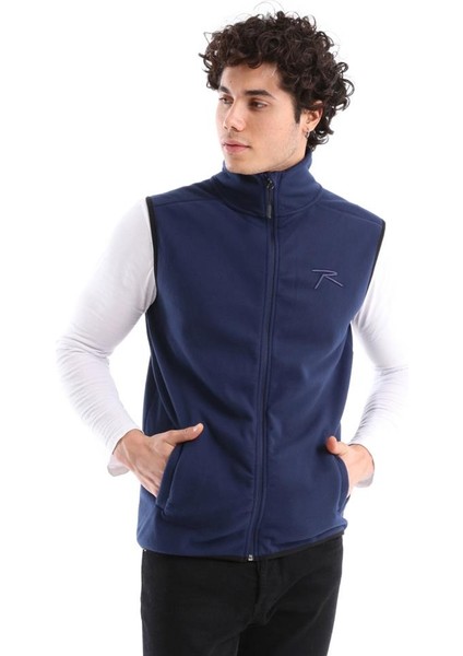 Erkek Polar Yelek Varıan Lacivert modelleri