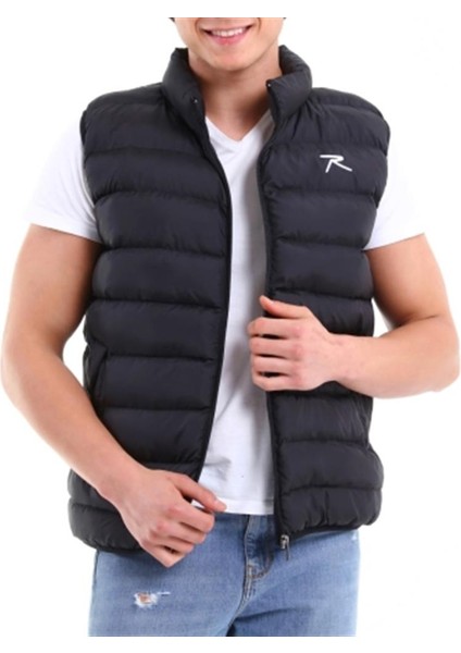 Erkek Şişme Yelek Hemı Siyah