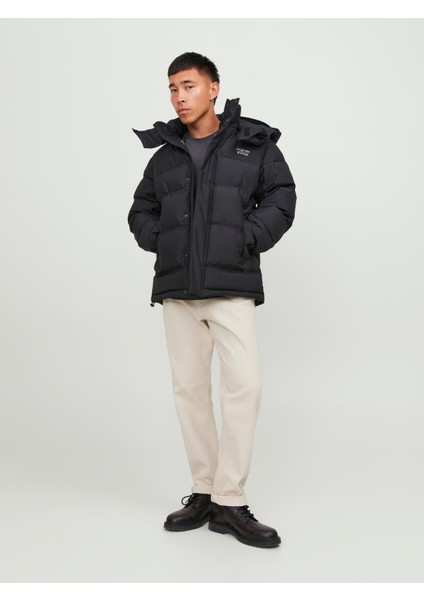 Jortwice Techincal Puffer Erkek Siyah Mont 12238881-Black modelleri