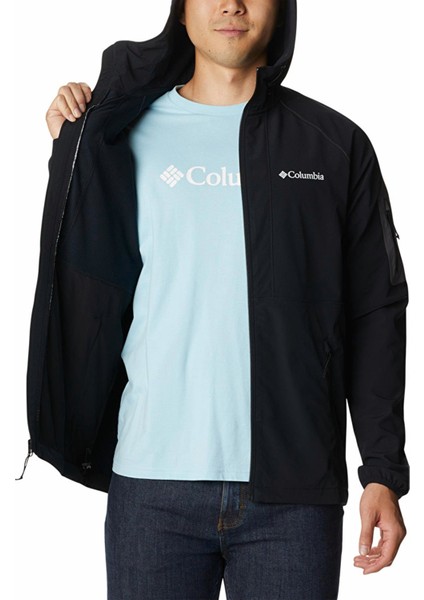 Tall Heights Hooded Softshell Siyah Ceket modelleri