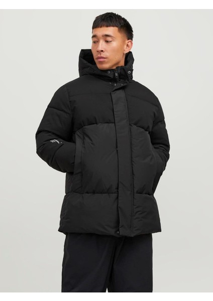 Jjeforce Puffer Sn Erkek Siyah Ceket