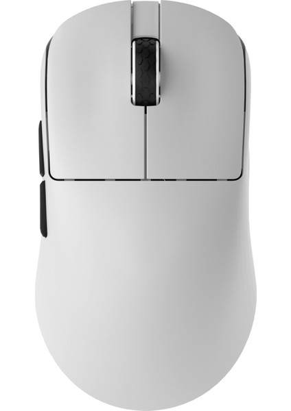 HM220 1k Hz 12000 Dpı Tri-Mode Kablosuz/bluetooth Beyaz Gaming Mouse