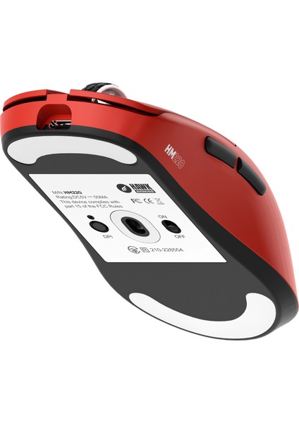 HM220 1k Hz 12000 Dpı Tri-Mode Kablosuz/bluetooth Kırmızı Gaming Mouse indirimleri